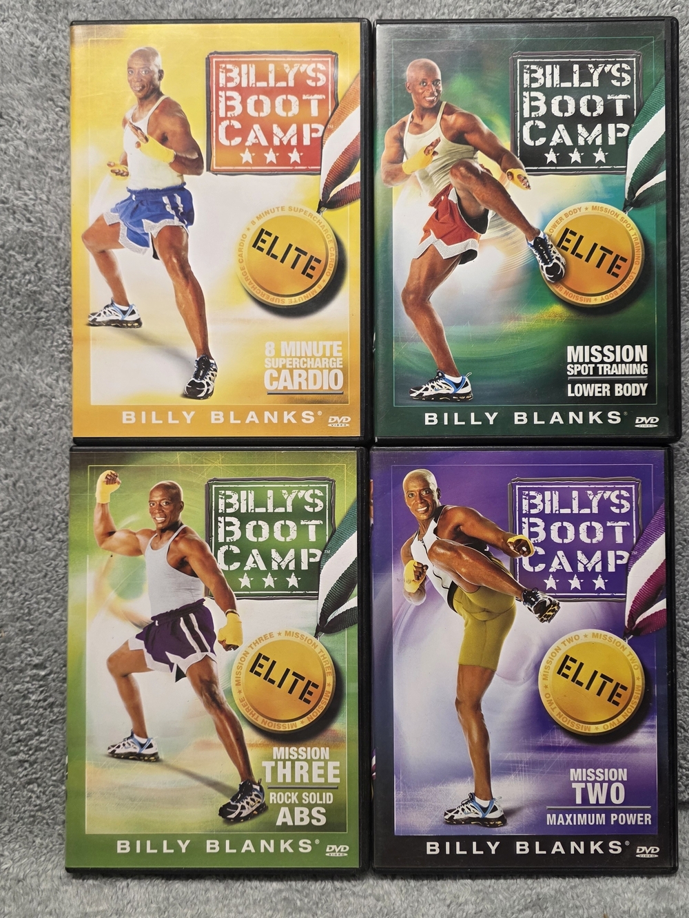 Billys Boot Camp Workout Dvd Set
